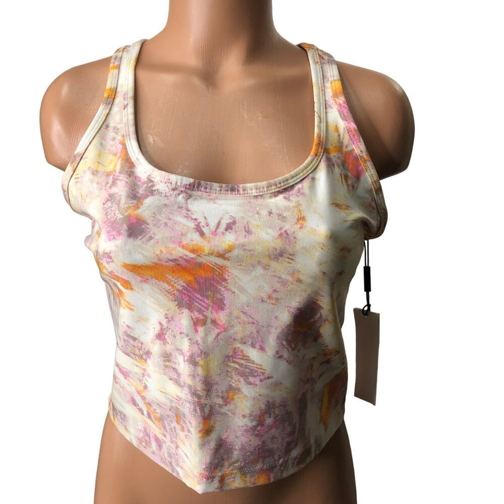 CALVIN KLEIN PERFORMANCE RACER BACK CROP TOP LG NEW‎ WITH TAG